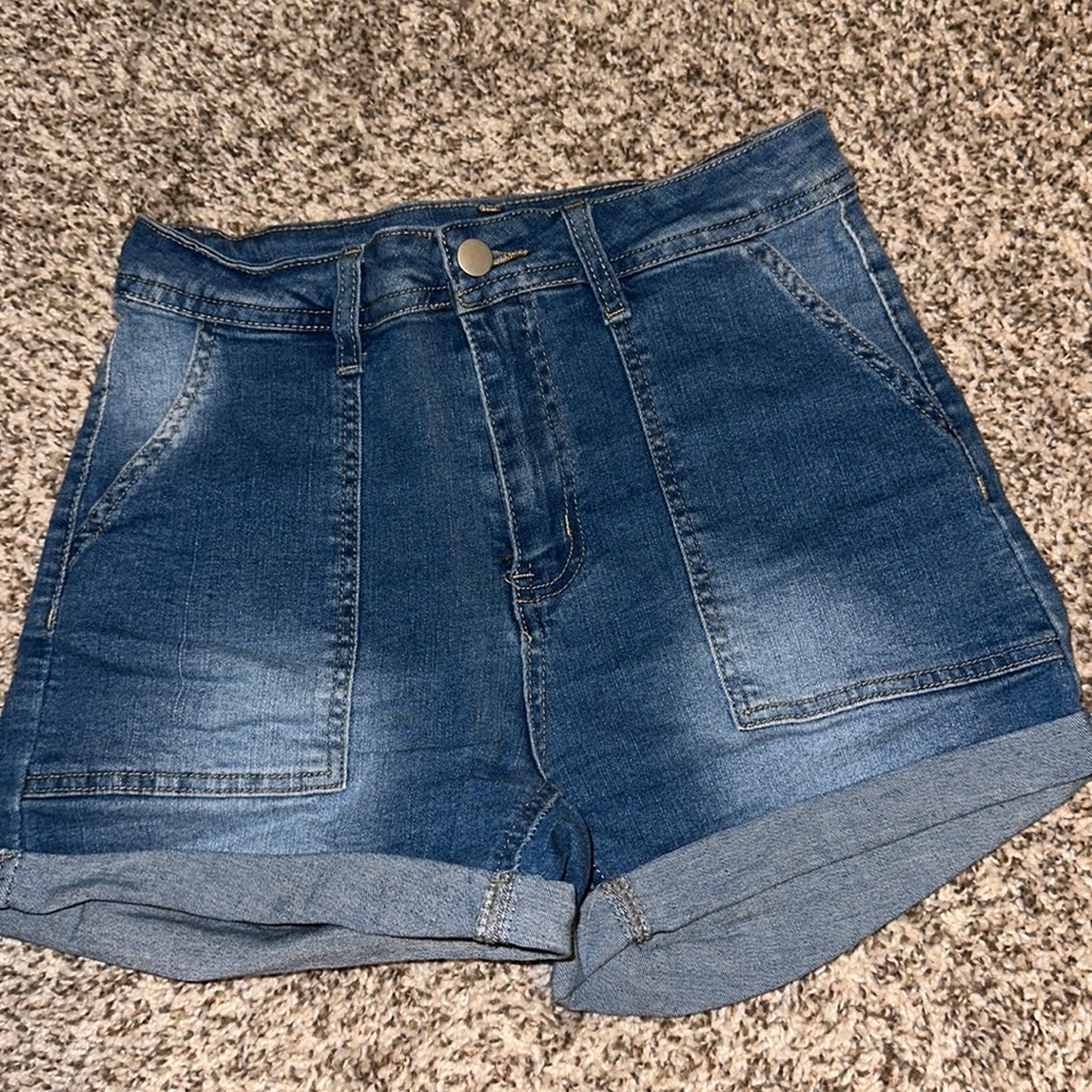 Blue shorts